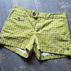 ☀️3/$25 Banana Republic Martin Fit Green Shorts